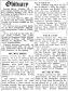 02 March 1950, p. 5, cols. 3–4; obituary