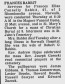10 December 1976, p. 6, col. 4; obituary