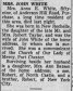 28 March 1955, p. 12, col. 2; obituary