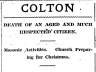 Anthony Connolly; obituary