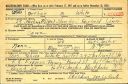 Arthur M White; WWII draft registration card (front)
