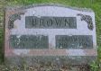 Brown [family] headstone