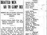 Edgar A Connelly; sent to Camp Dix-Courier