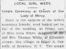 Connelly–White; marriage announcement