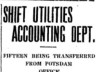 Edgar A Connelly; company reorganization announcement