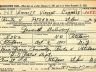 Emmett Vincent Connelly; WWII  draft registration card (front)