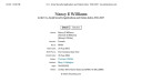 Nancy E Williams; Social Security application index