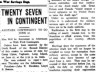Hugh F Connelly; drafted into WWI