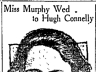 Connelly–Murphy; marriage announcement