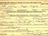 Hugh Francis Connelly; WWII draft registration card (front)
