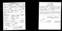 John J White; WWI draft registration card
