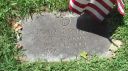 John J White; military gravestone