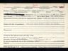 John J White; military service abstract (front)