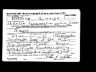 John J White; WWII draft registration card (front)