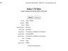 John J White; death index