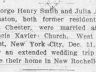 Julia Johnston; marriage announcement
