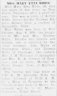 Mary Etta White; obituary