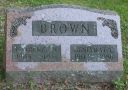 Brown [family] headstone