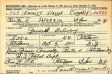 Emmett Vincent Connelly; WWII  draft registration (front)