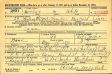 Arthur M White; WWII draft registration card (front)