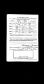 John J White; WWII draft registration (back)