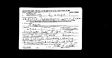 John J White; WWII draft registration (front)