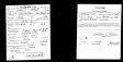 John J White; WWI draft registration
