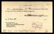 Edgar A Connelly; application for military marker (back)