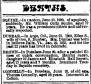 04 July 1900, p. 3, col. 5; obituary