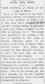 20 July 1921, p. 1, col. 2; marriage announcement