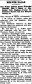 25 January 1934, p. 2, col. 4, para. 6; birth announcement