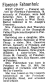 06 November 1984, p. 12, col. 1; obituary