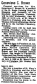 21 January 1986, p. 10, col. 1; obituary