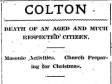 11 December 1907, p. 8, col. 4, par. 12; obituary