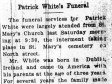 16 February 1912, p.6, col. ?; obituary