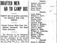 03 April 1918, p. 1, col. 6; sent to Camp Dix-Courier