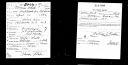 Thomas White; WWI draft registration card