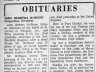 Thomas A White; obituary