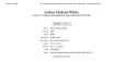 Arthur Michael White; social security form ca. February 1937