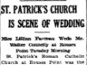 Connelly–Favreau; marriage announcement