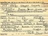 Walter Edmund Connelly; WWII draft registration card (front)